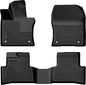 Husky Liner 95991 Weatherbeater Front and Second Row Floor Liners for Pickup Trucks, Black