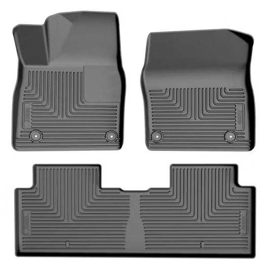Husky Liner 96541 WeatherBeater Front & Second Row Floor Liners for Kia EV6