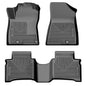 Husky Liner 96791 WeatherBeater Front & Second Seat Floor Liners for 2023 Kia Niro Hybrid, Black