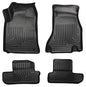 Husky Liner 98021 Challenger Front & Second Seat Weatherbeaters Floor Liners in Black