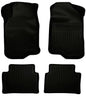 Husky Liner 98101 0510 Cobalt Front and Second Seat Floor Liners in Black