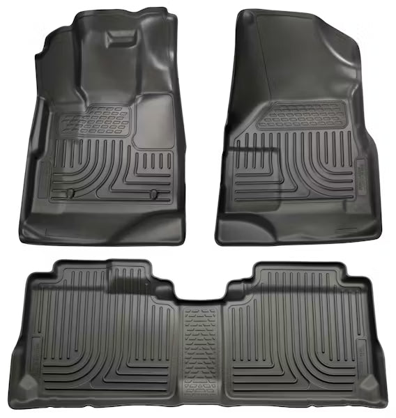 Husky Liner 98131 Equino X/Terrain Weatherbeater Front & Rear Floor Liners in Black