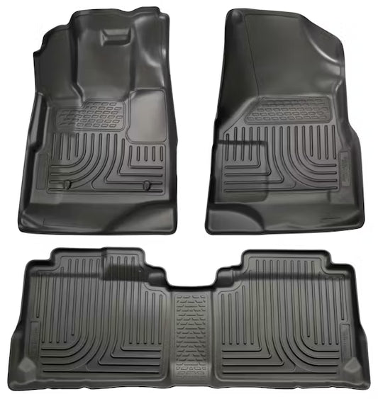 Husky Liner 98131 Equino X/Terrain Weatherbeater Front & Rear Floor Liners in Black