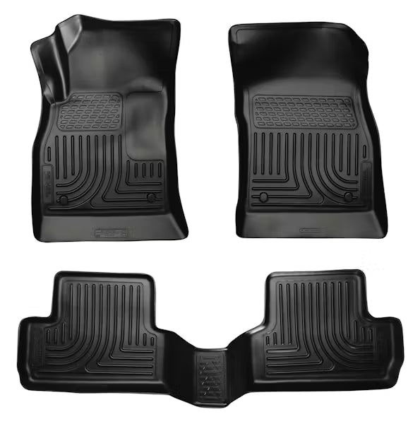 Husky Liner 98171 Custom Molded Front & Second Seat Floor Liners for Verano in Black