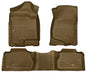 Husky Liner 98263 Front & Second Seat Floor Liner for 2014 Cadillac Escalade ESV, Suburban, Yukon XL, and Avalanche - Tan