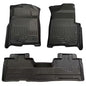 Husky Liner 98341 WeatherBeater Front and Second Row Floor Liners for Ford F-150 SuperCab