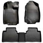 Husky Liner 98361 Custom Molded Front & Rear Seat Liners for Ford Fusion, Milan, Zephyr, and Mercury MKZ - Black