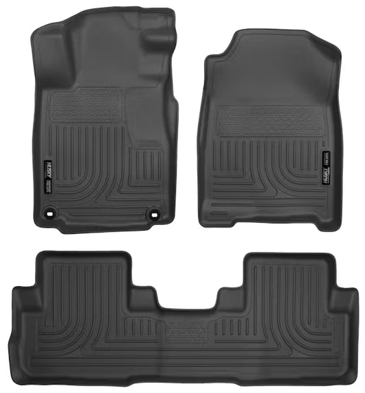 Husky Liner 98471 Front & Second Seat Floor Liners for Honda CR-V 2016 and Newer