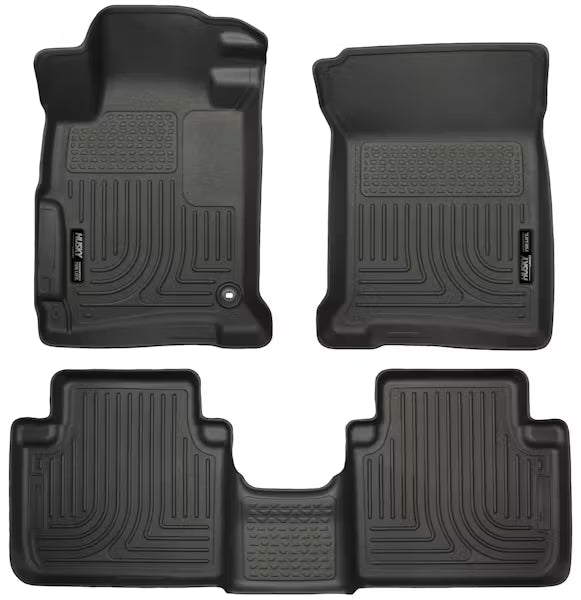 Husky Liner 98481 WeatherBeater Front & Second Seat Floor Liners for Honda Accord 2013