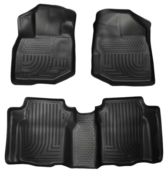 Husky Liner 98491 WeatherBeater Front & Second Seat Floor Liners for Enhanced Vehicle Protection