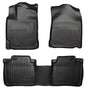 Husky Liner 98541 Front & Second Seat Floor Liners for Toyota Venza (Black)
