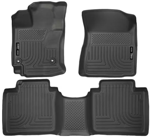 Husky Liner 98661 Weatherbeater Series Front and Second Row Floor Liners for Toyota Venza