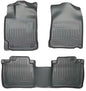 Husky Liner 98902 Custom Molded Front & Second Seat Floor Liners for Toyota Camry 2017+, Grey