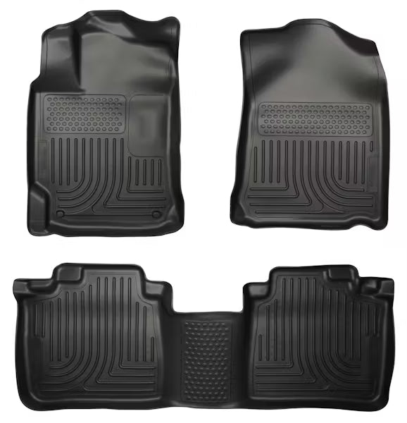 Husky Liner 98961 Front and Second Seat Floor Mats for Toyota ES300, ES350, and Hybrid ES Models