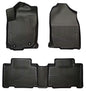 Husky Liner 98971 WeatherBeater Black Front and Second Row Seat Liners for Toyota RAV4 2016