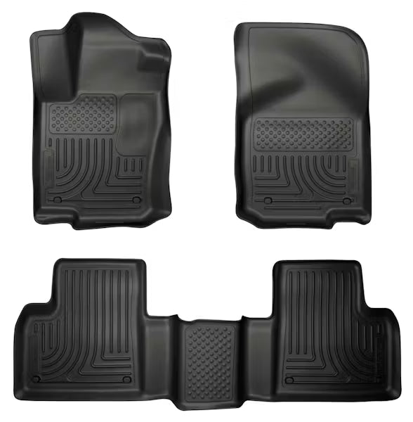 Husky Liner 98981 WeatherBeater Front & Second Seat Floor Liners for Mercedes ML350, Black