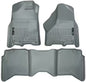 Husky Liner 99002 Front and Second Row Floor Liners for Ram 1500/2500/3500 Crew Cab, Grey
