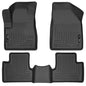 Husky Liner 99031 Front and Second Row Floor Liners for 2014-2015 Jeep Cherokee, Black