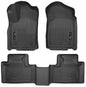 Husky Liner 99051 WeatherBeater Front & Second Seat Floor Liners for Dodge Durango and Jeep Grand Cherokee