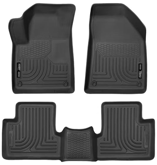 Husky Liners 99091 WeatherBeater Series Front and Second Seat Floor Liners for Jeep Cherokee 1523