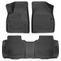 Husky Liners 99141 Floor Liners for 2017-2023 Cadillac Acadia and Cadillac XT5 - 2nd Row Bucket and 60/40 Split Bench Styling