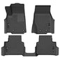 Husky Liner 99181 21 Jeep Grand Cherokee L Front & Second Seat Floor Liners in Black