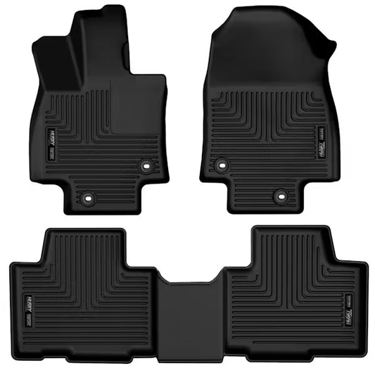 Husky Liner 99351 FloorLiners for Toyota Grand Highlander - 3 Piece Set in Black