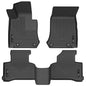 Husky Liner 99391 Front and Second Row Floor Liners for Mercedes-Benz GLC300, Black