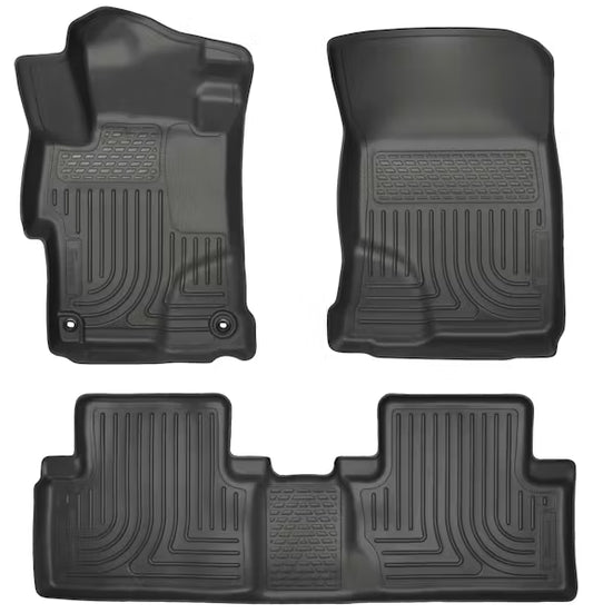 Husky Liner 99441 Weatherbeater Series Front and Rear Floor Liners for 2015 Honda Civic Sedan