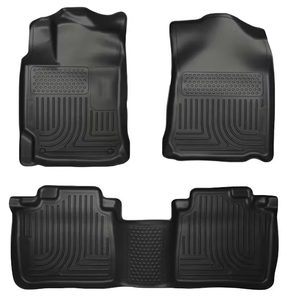 Husky Liners 99551 1015 R X350 / R X450 H 1st/2nd Row Floor Liner in Black