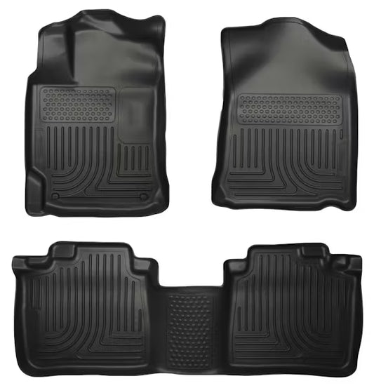 Husky Liners 99551 1015 R X350 / R X450 H 1st/2nd Row Floor Liner in Black