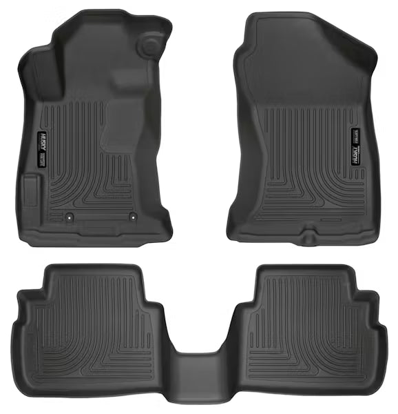 Husky Liners 99661 WeatherBeater Series Floor Mats for 2017 Subaru Crosstrek and Impreza in Black