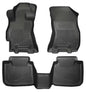 Husky Liner 99671 Front & Second Seat Floor Liners for Subaru Outback and Legacy, Black