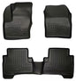 Husky Liner 99741 Weatherbeater Front & Rear Seat Floor Liners for 2013 C Escape, Black