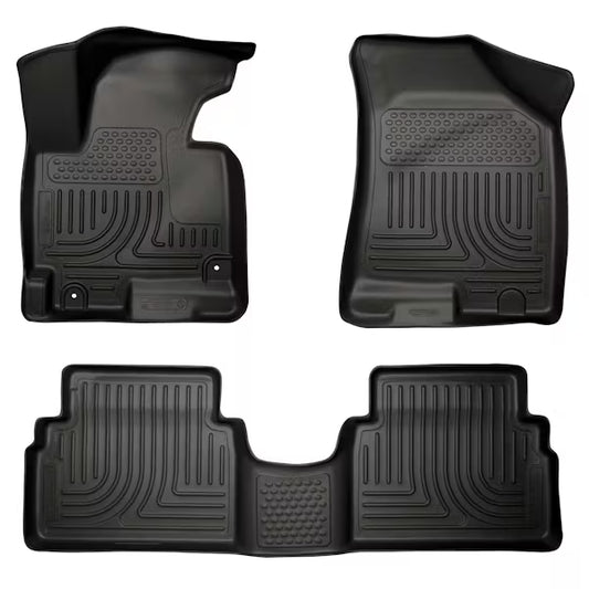 Husky Liner 99821 Front & 2nd Seat Floor Liners for 1416 S PO Rtage, Black