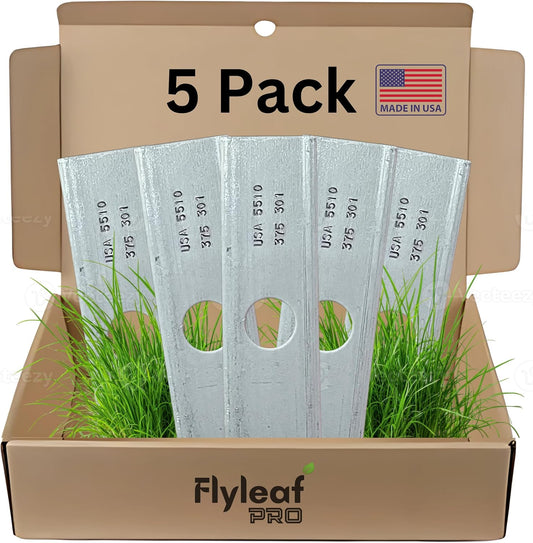 Global Climate Alliance Upgraded OEM 613223 Edger Blades (Pack of 5) Replaces Echo Ryobi Red Max Stihl Husqvarna Shindaiwa 720-237-001, 4133-713-4101, 216062, 237001 - Made in USA