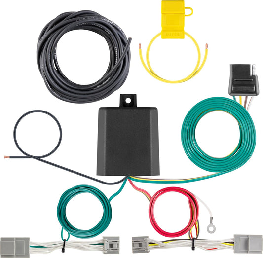 Curt Manufacturing 56539 Nautilus T-Connector with 4-Way Flat Output