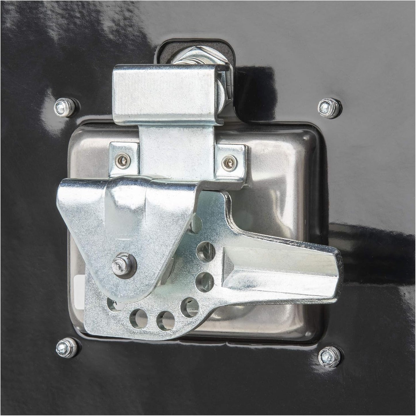 UWS EC40052 72" Gloss Black Aluminum Double-Door Topside Heavy-Wall Tool Box