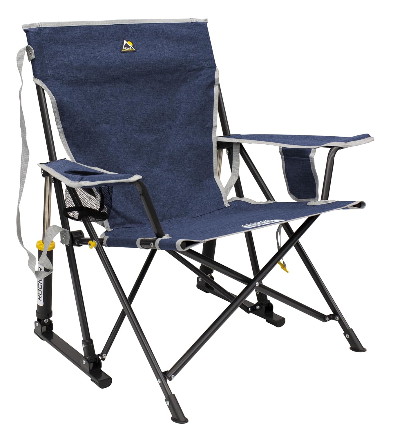 GCI Outdoor Kickback Rocker 410145 - Heathered Indigo - Autosphere