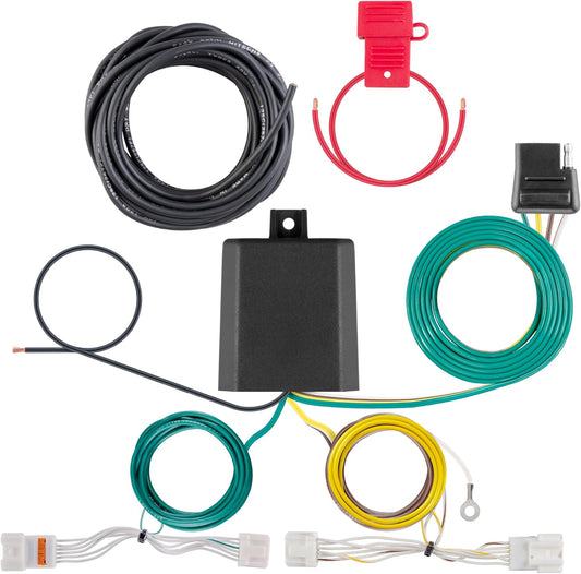 Curt Manufacturing 24C Sonata Custom Vehicle Trailer Wiring with 4-Way Flat - Part Number 56529