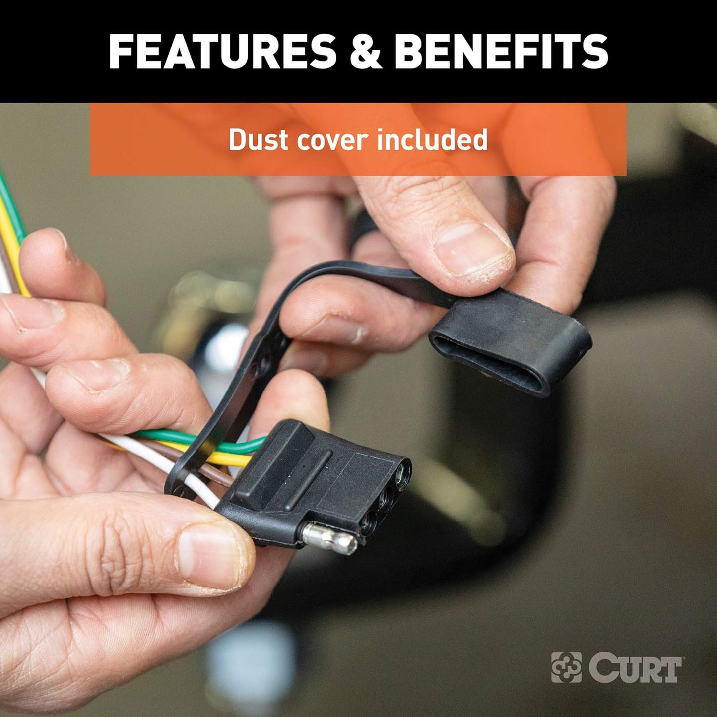 Curt Manufacturing PO Wered 3 to 2 Wire Taillight Converter - Part #56496