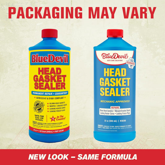 BlueDevil Products 38386 Head Gasket Sealer - 1 Quart