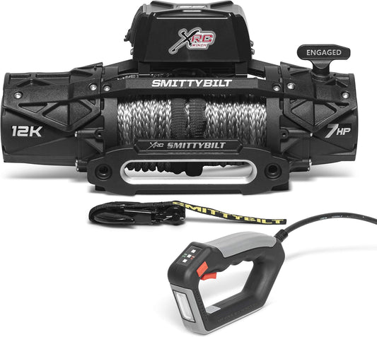 Smittybilt 98612 X Rc Gen3 12K Comp Series Winch with Synthetic Cable - Autosphere