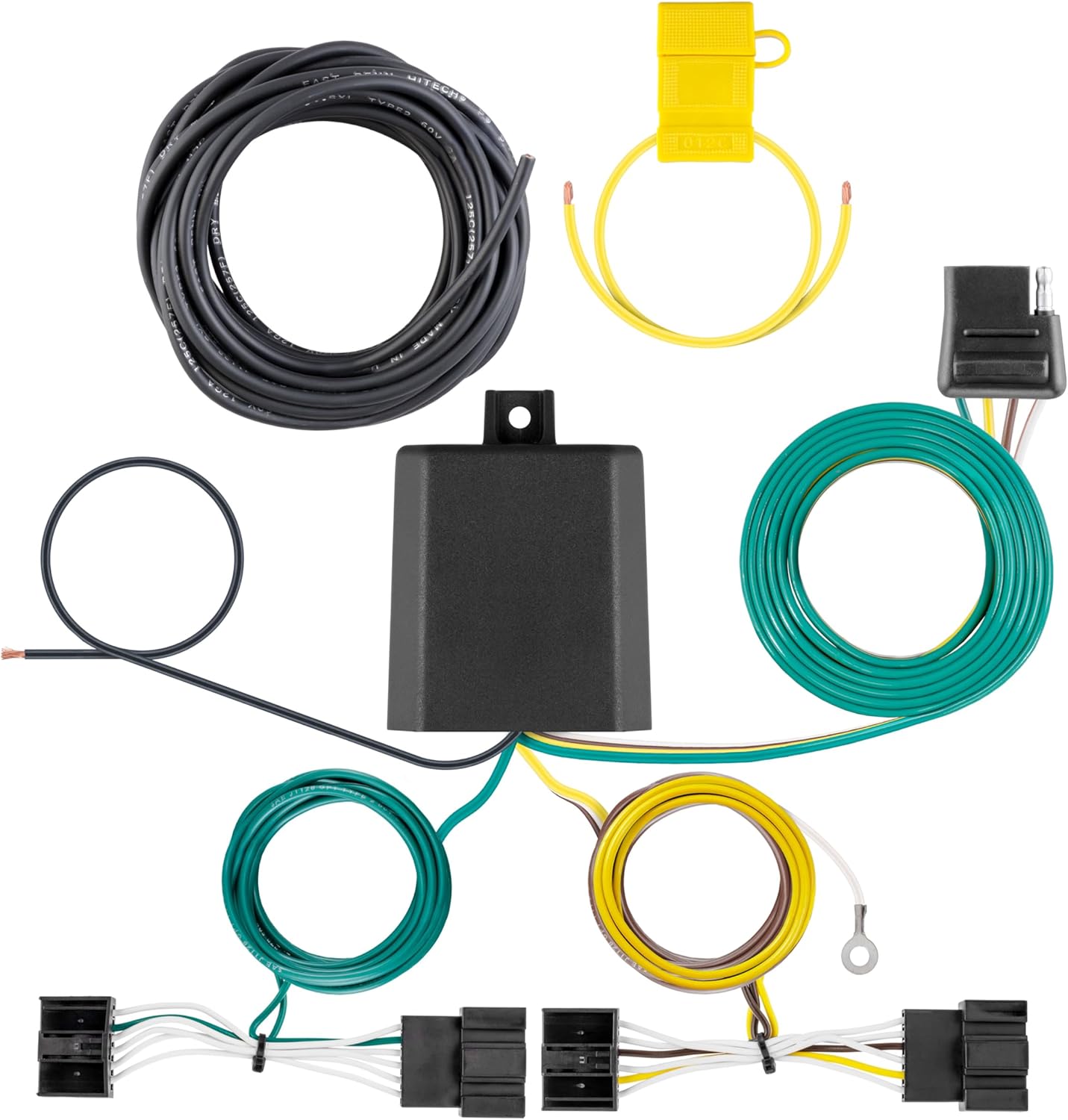 Curt Manufacturing 56543 22-Cable Custom Vehicle and Trailer Wiring Harness