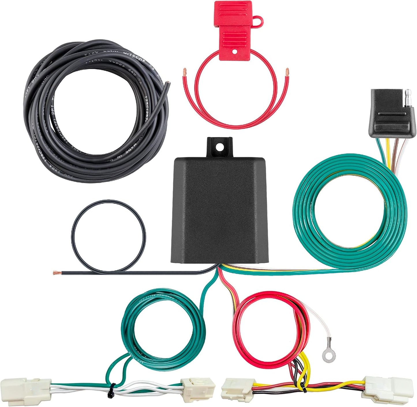 Curt Manufacturing 56467 Custom Vehicle to Trailer Wiring Harness for Mitsubishi Outlander (Non-SPO RT)