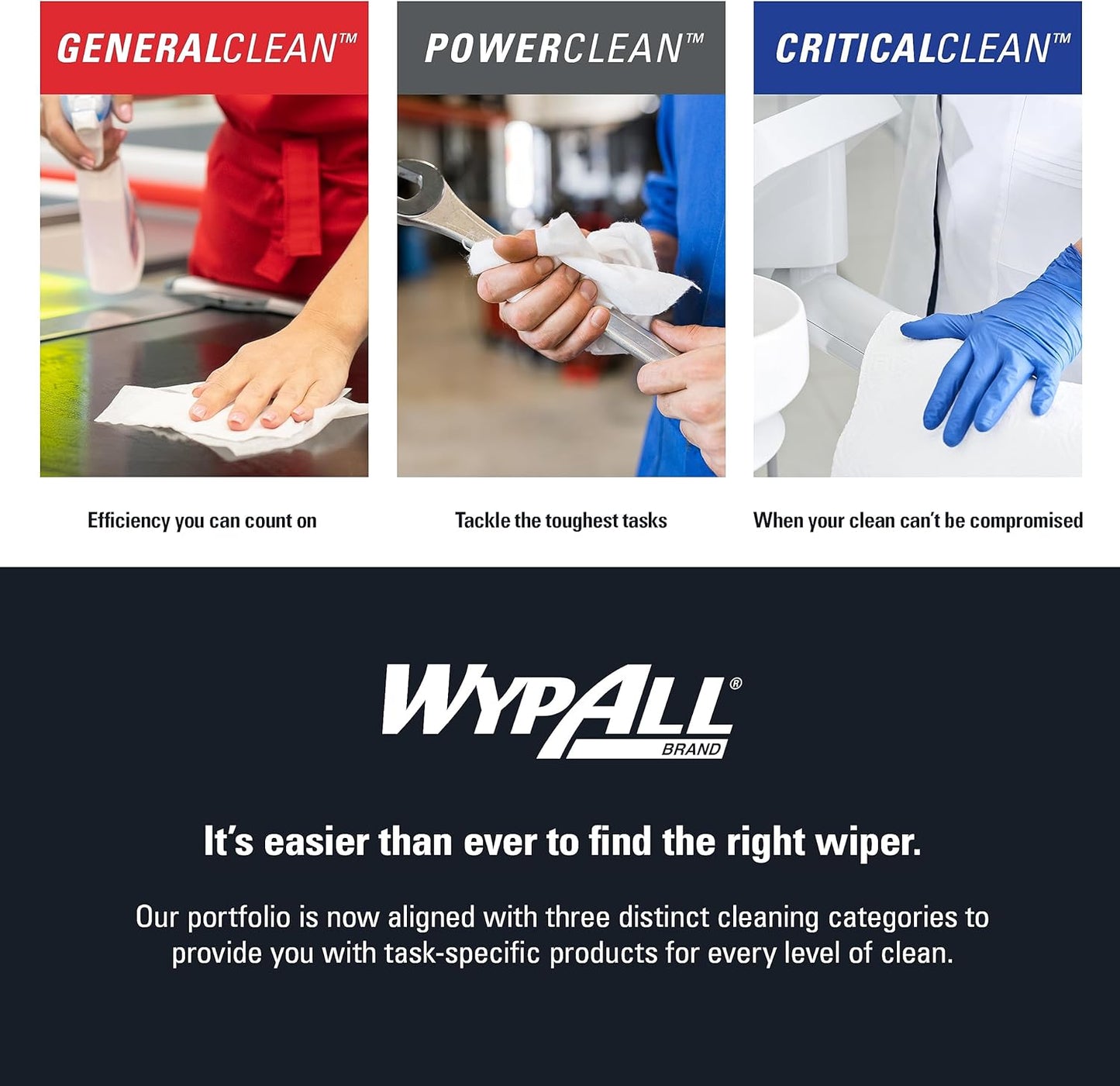 WypAll GeneralClean X60 Multi-Task Cleaning Wipes – 1180 Total Sheets (10 Pop-Up Boxes), White, Super Absorbent Cloths for Surface Wiping – 34790