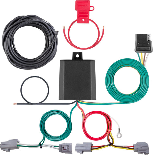 Curt Manufacturing 56453 Custom Vehicle Trailer Wiring Harness for Lincoln Aviator (20 ft)