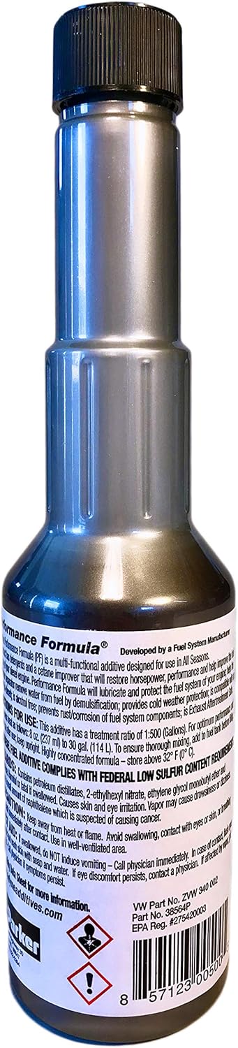 Performance Formula One Shot 8oz, Case of 24 Bottles Treats 30 gallons Diesel Fuel per Bottle