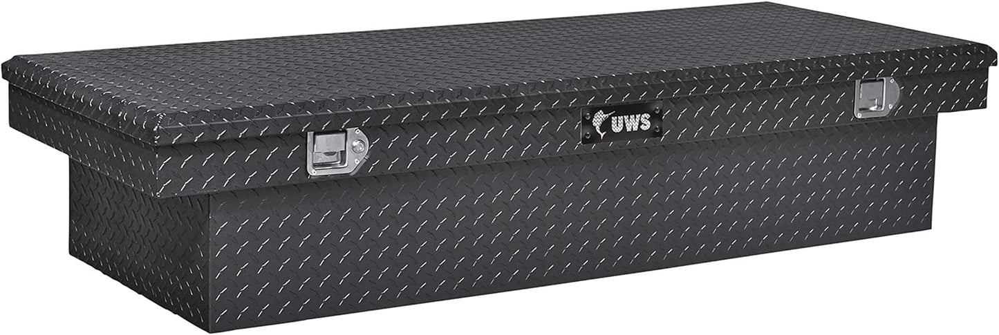 UWS United Welding Services TBS-72-LBTA-BLK 72-Inch Single Lid Wide Black Ram/99 C Fd Hd/04 C F150 Bed Cover