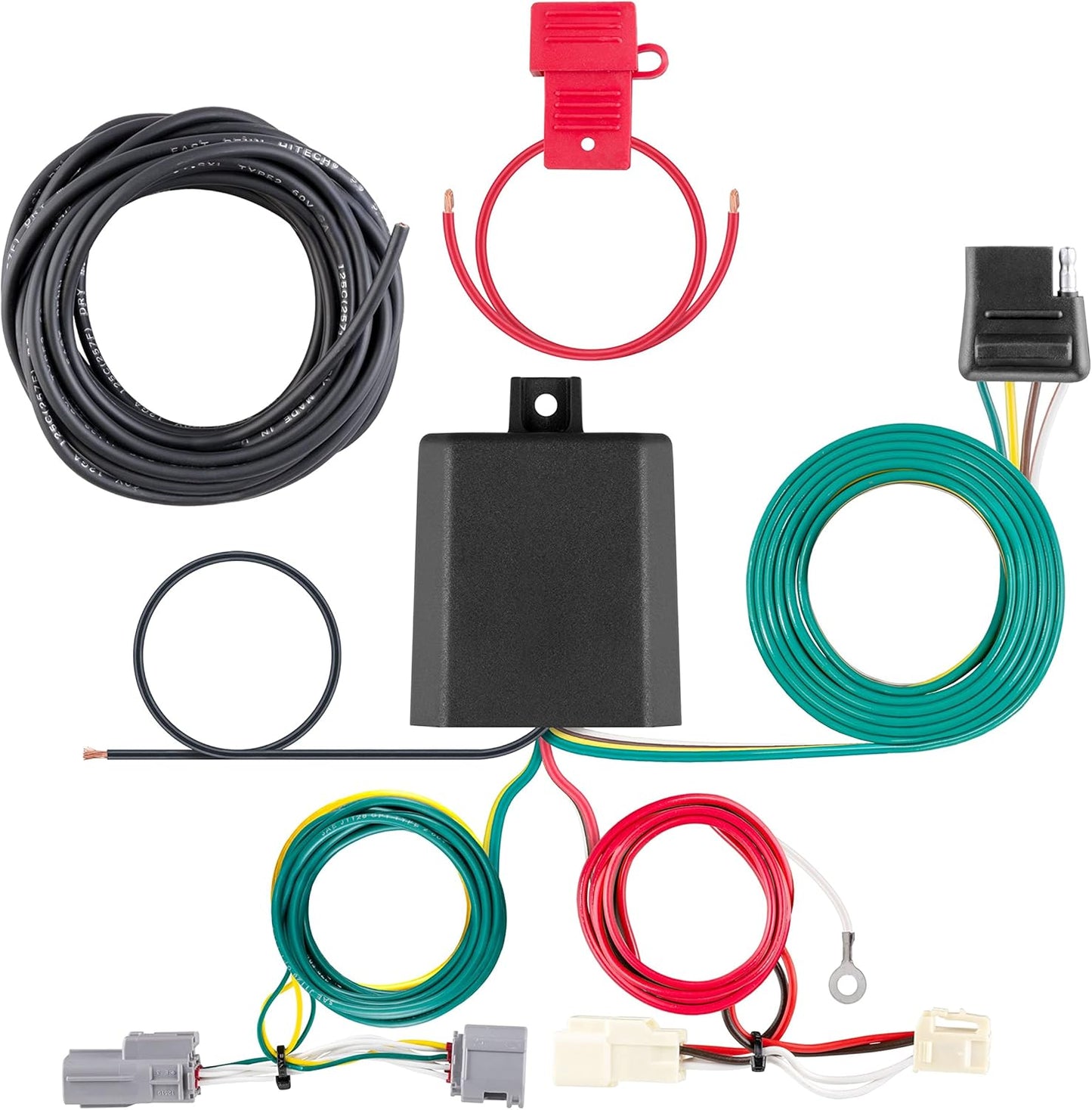 Curt Manufacturing 21C Venza T-Connector with Tail Light Converter (Part #56460)